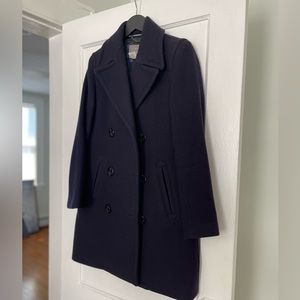 J. Crew Italian wool topcoat